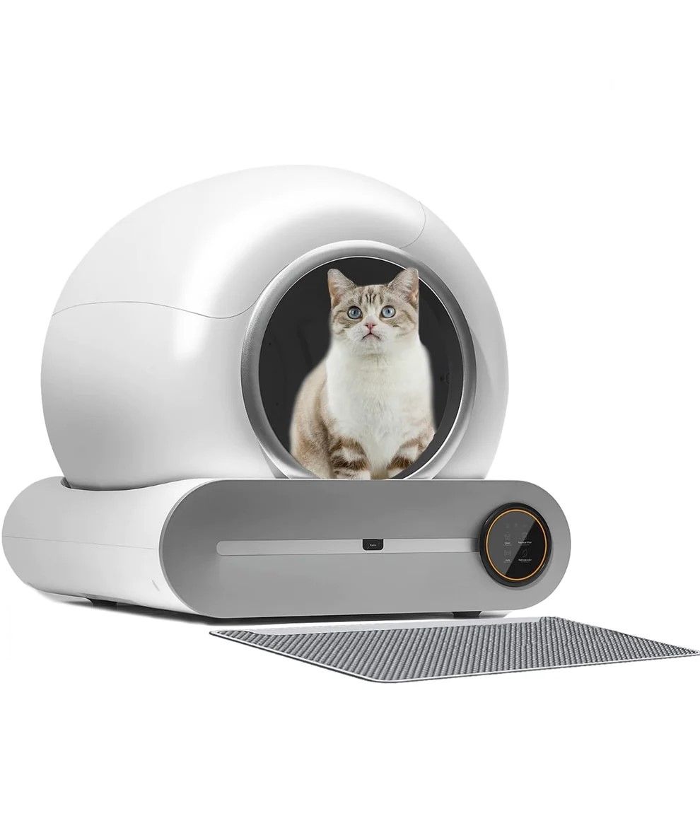 App-controlled Automatic Cat Litter Box