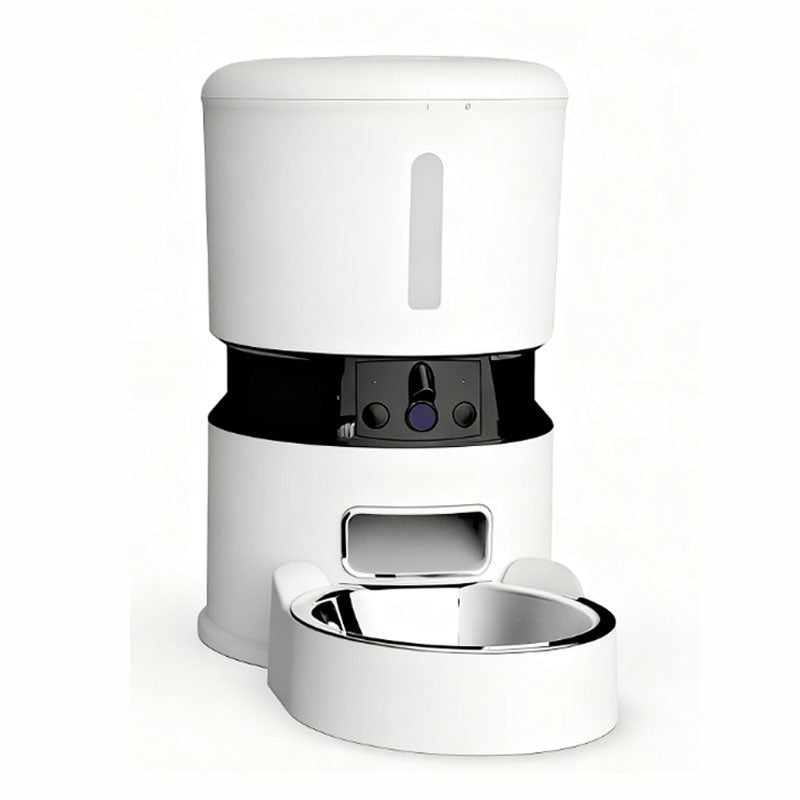 4L App-Controlled Smart Pet Feeder with Dual Cameras