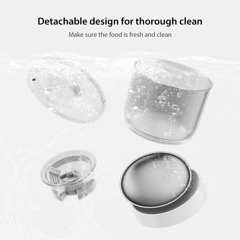 Automatic Pet Feeder with Camera , App-Controlled Pet - Food Dispenser