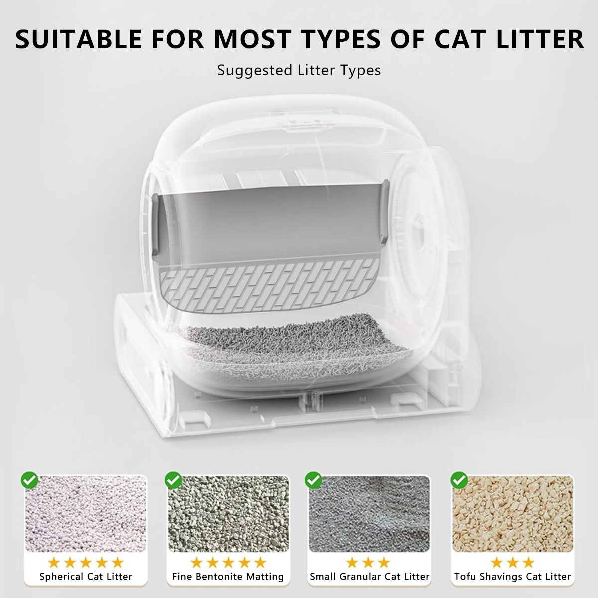 App-controlled Automatic Cat Litter Box